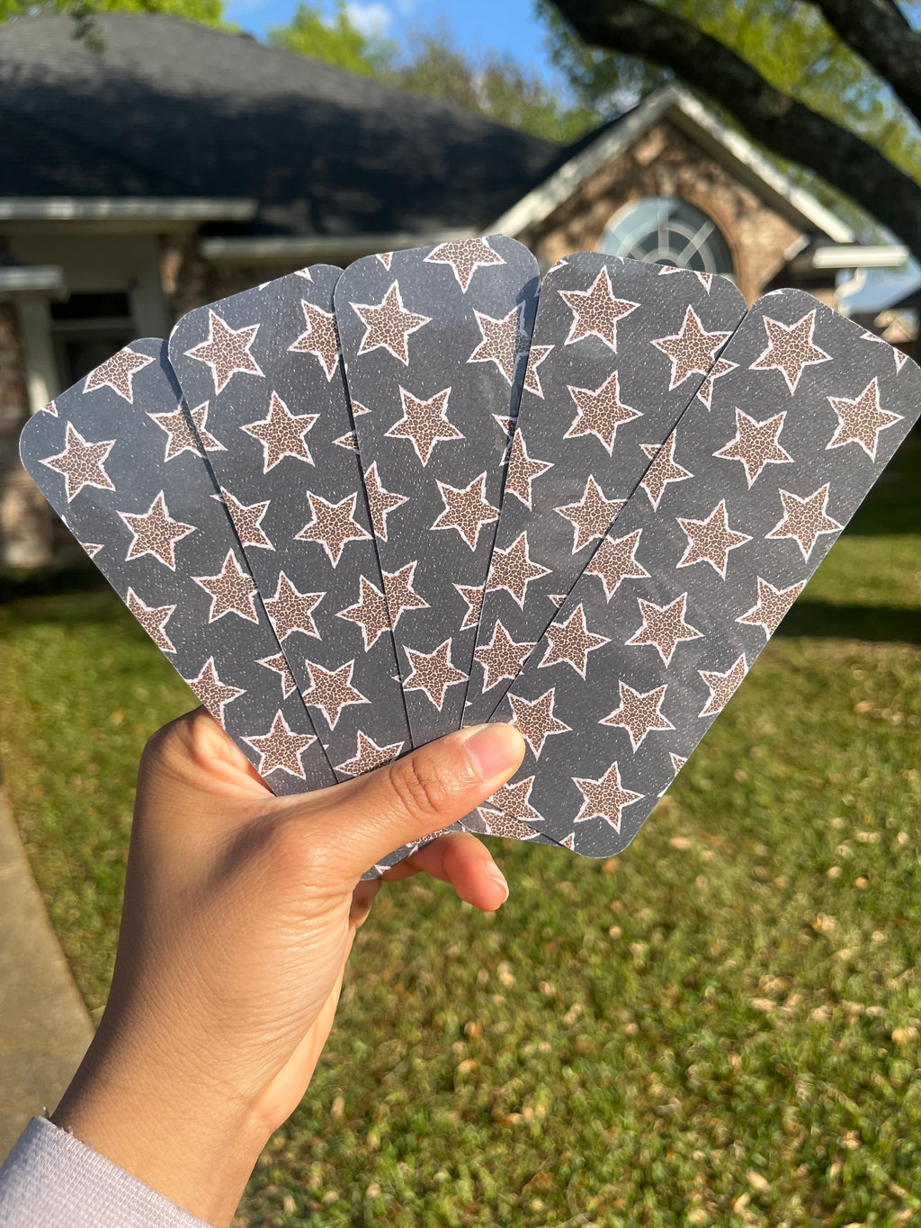 Denim Stars Bookmark