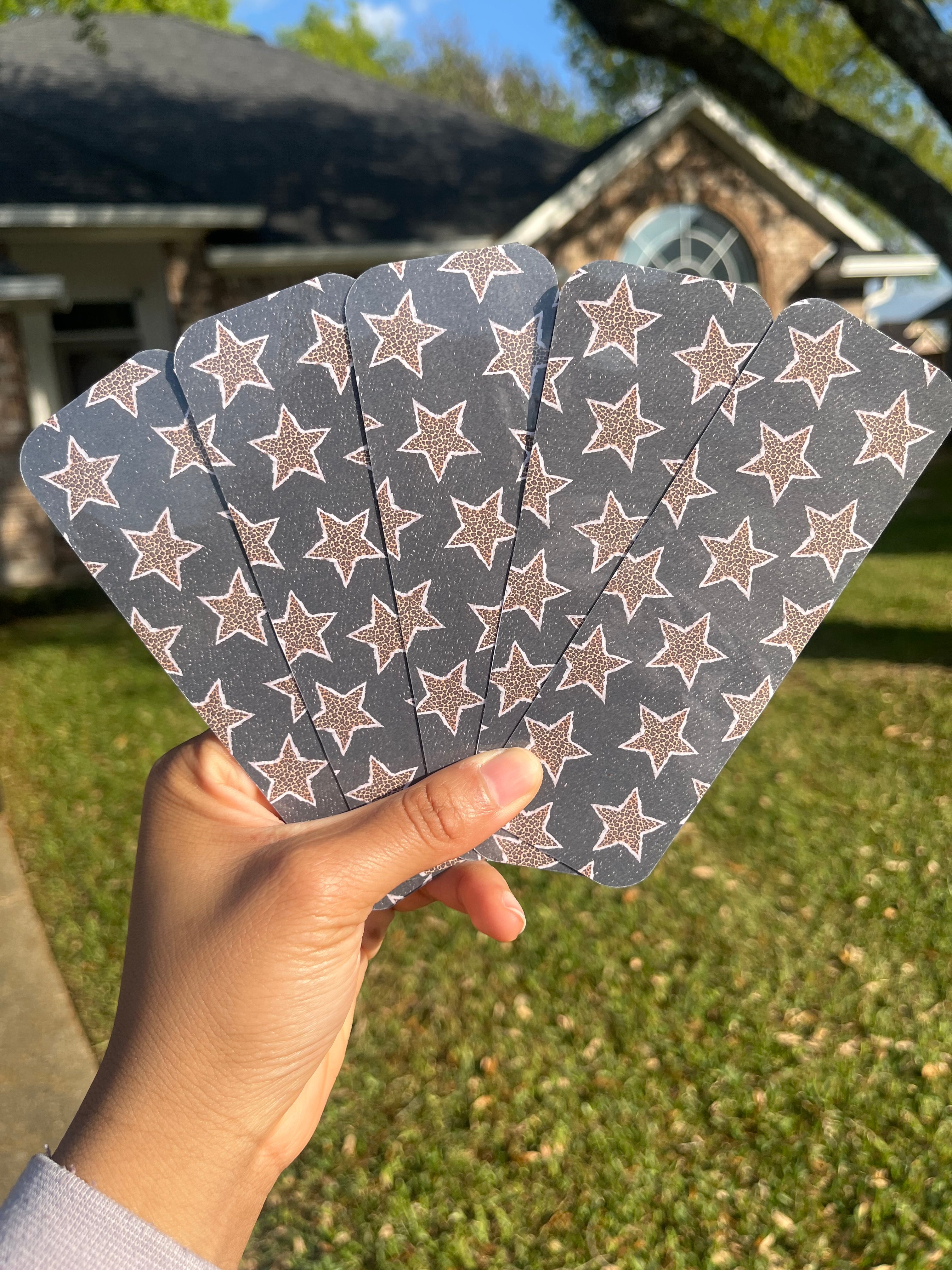 Denim Stars Bookmark