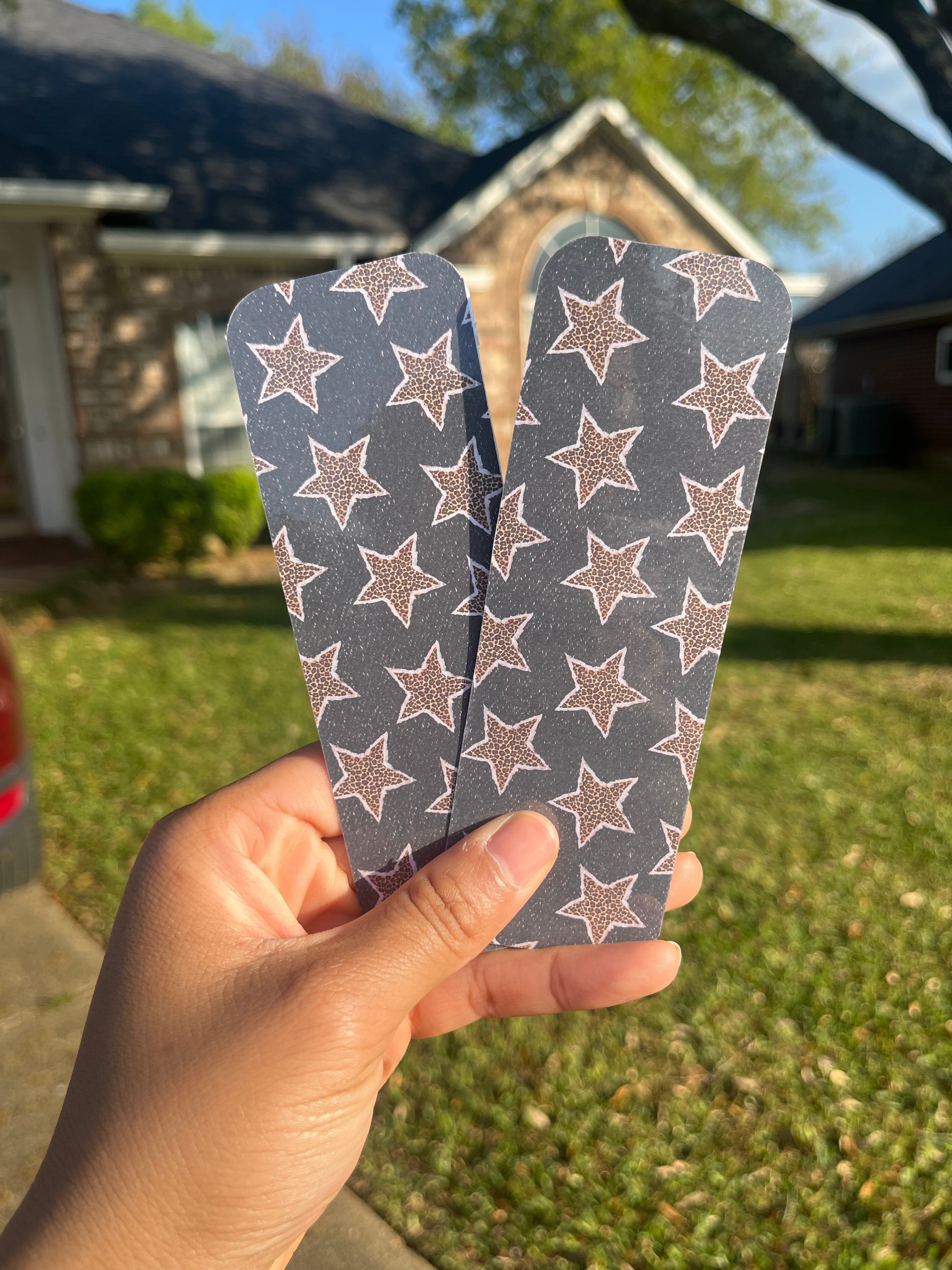 Denim Stars Bookmark