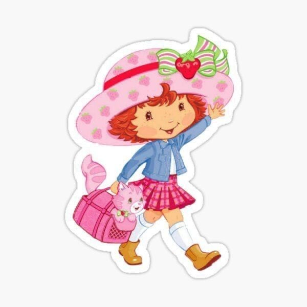 Strawberry Shortcake Sticker