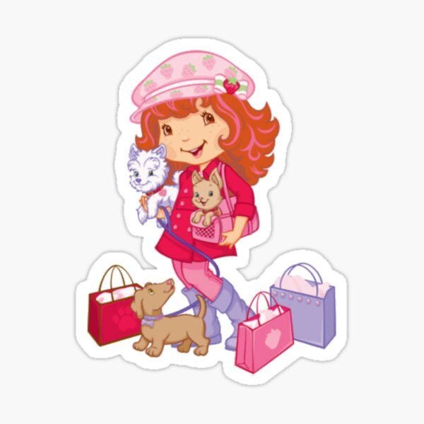 Strawberry Shortcake Sticker