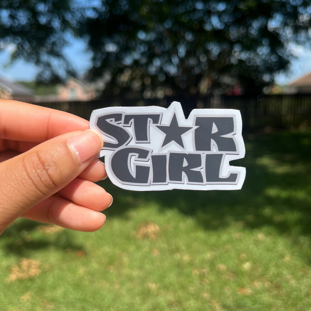 Star Girl Sticker