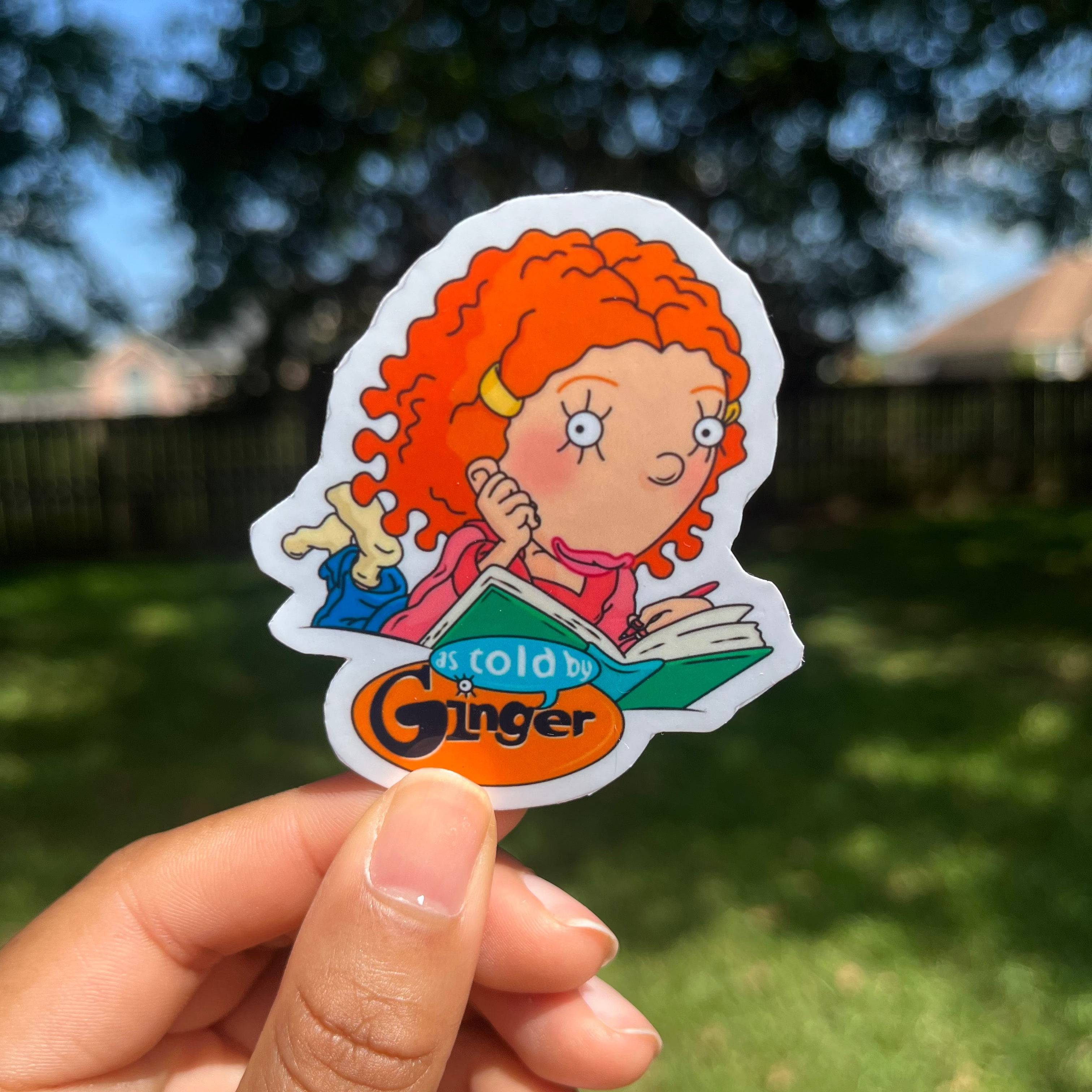 As Told By Ginger Sticker
