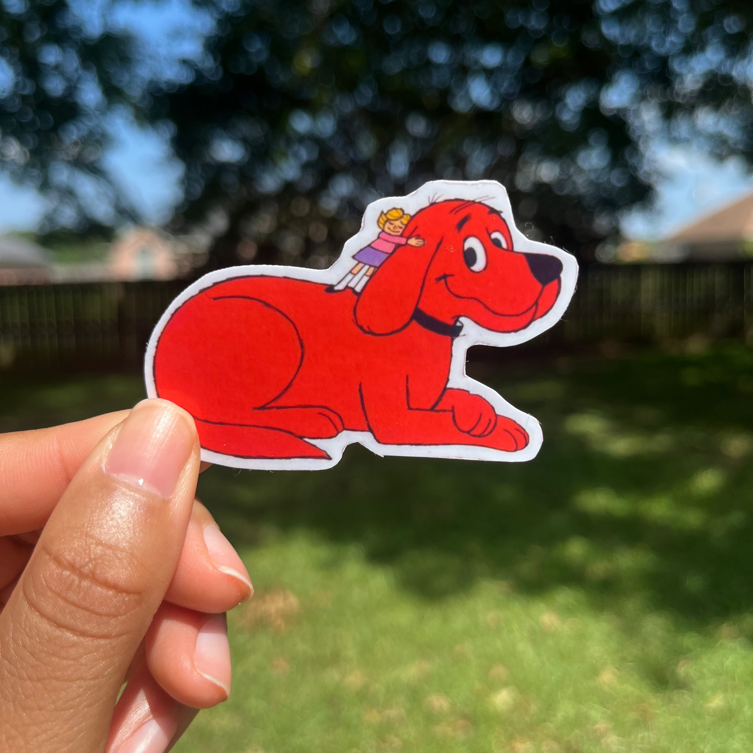 Clifford The Big Red Dog Sticker