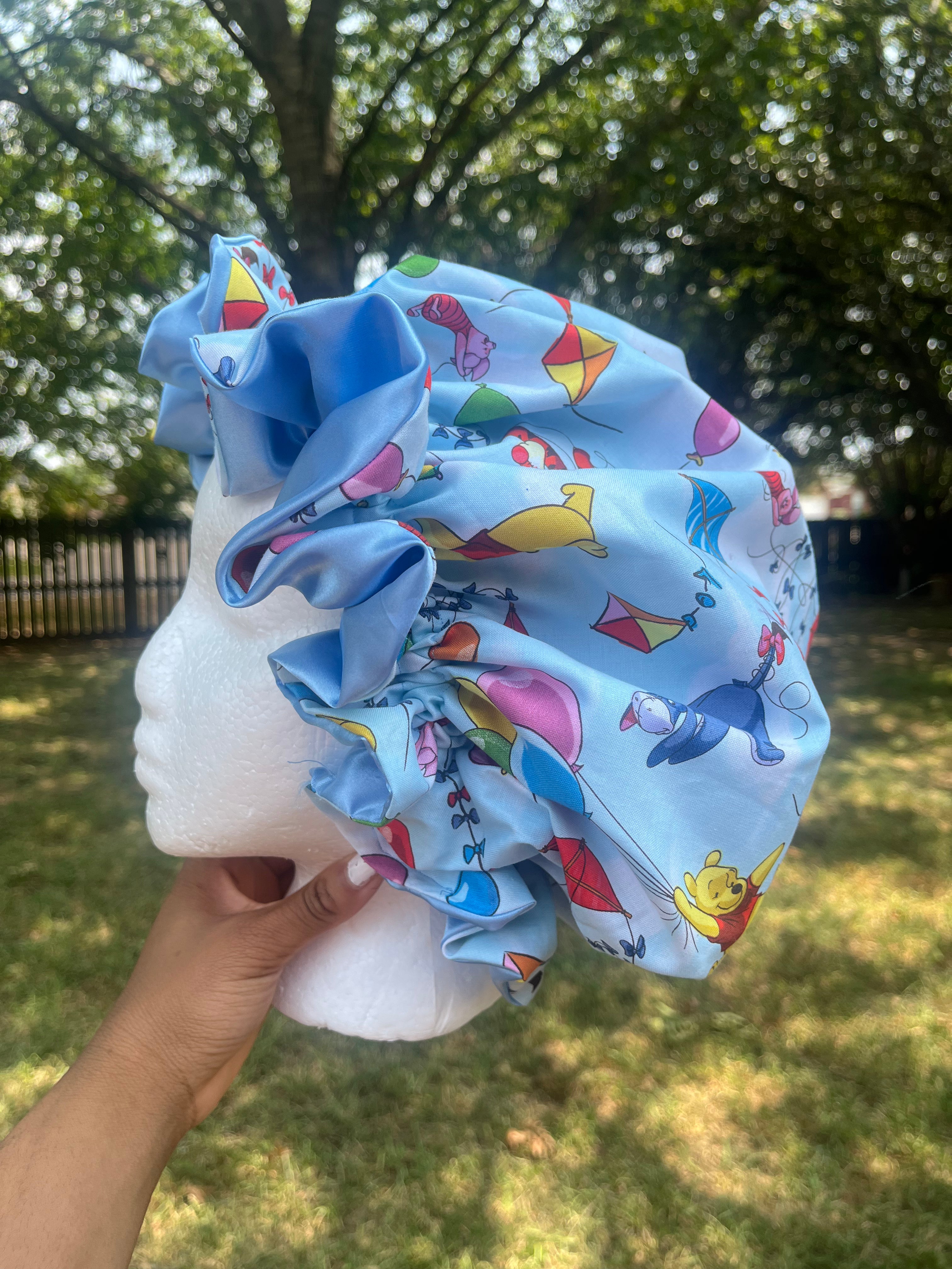 Winnie the Pooh Reversible Hair Bonnet