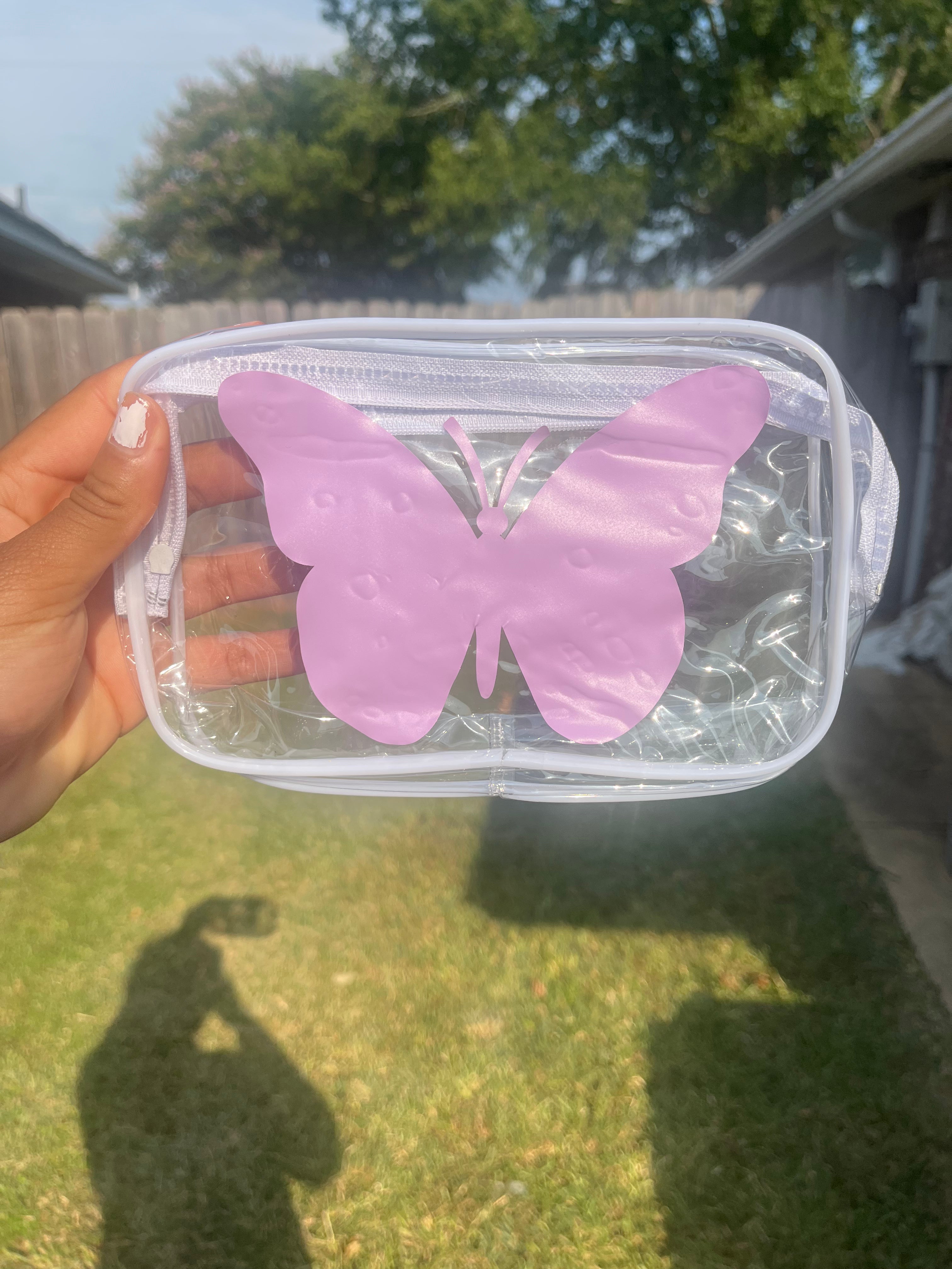 Butterfly Zipper Pouch