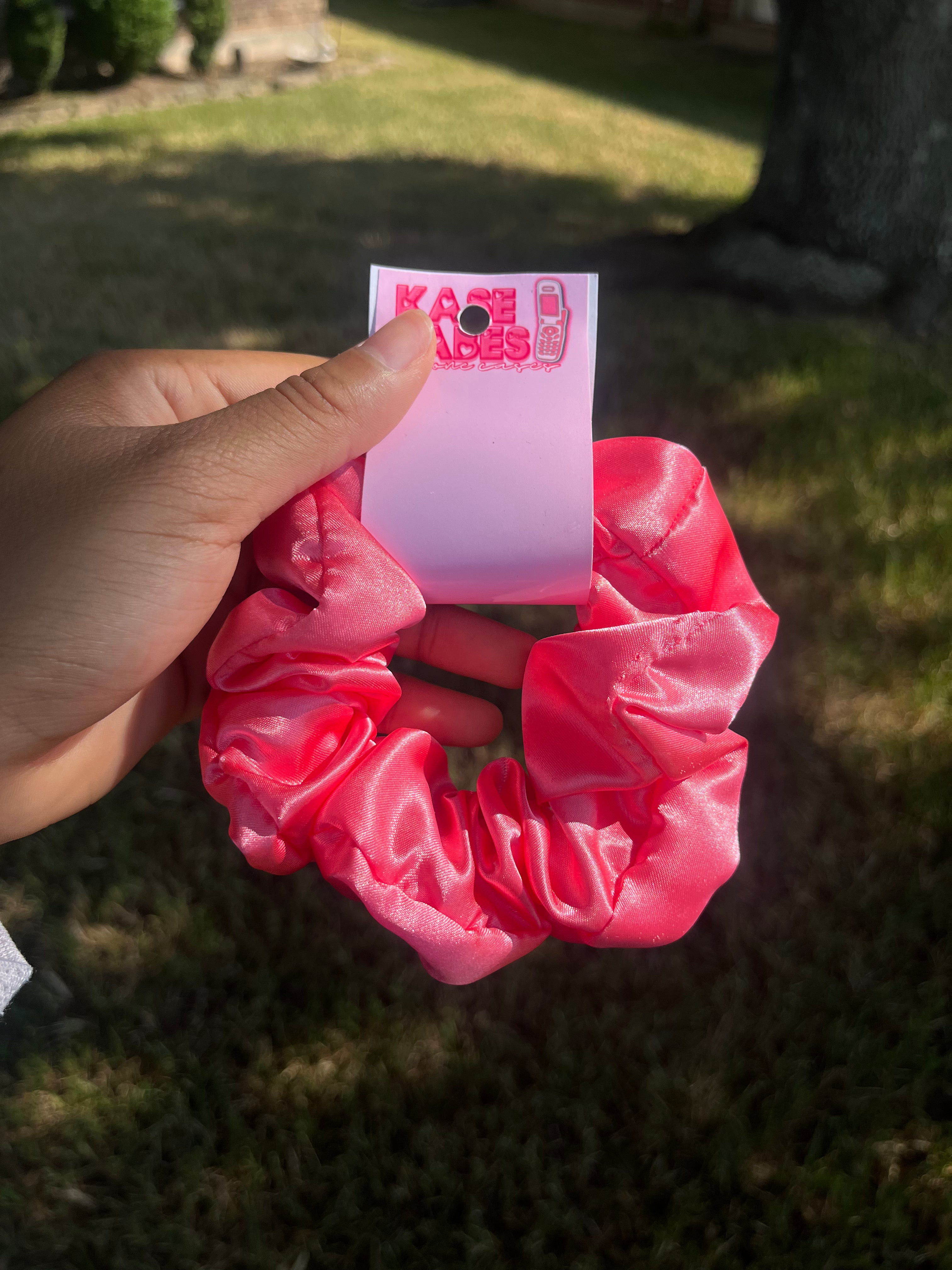 Hot Pink Scrunchie