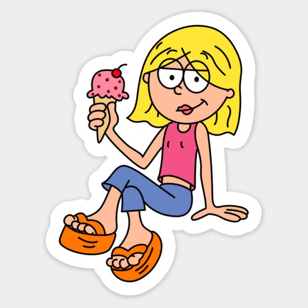 Lizzie Mcguire Sticker